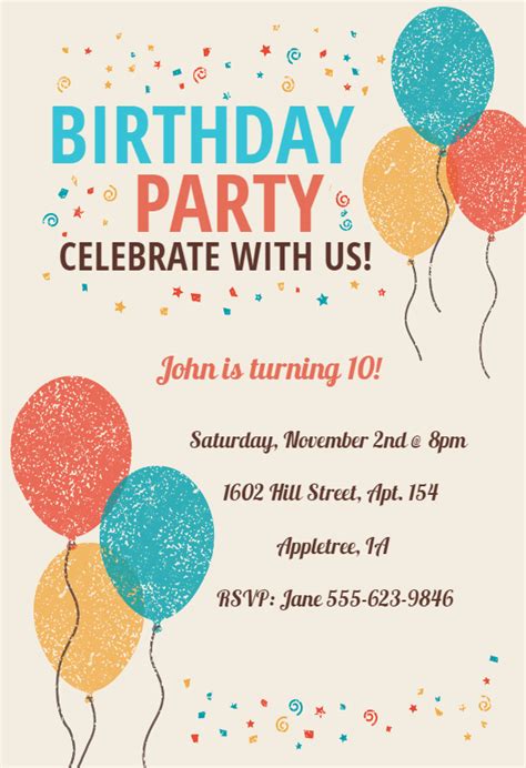 island greetings birthday cards|Birthday Invitation Templates (Free) .